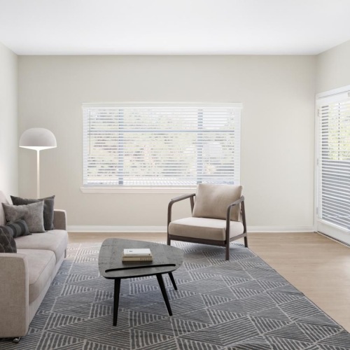 Relax and recharge in beautiful and spacious living rooms a living room with a tv and couches