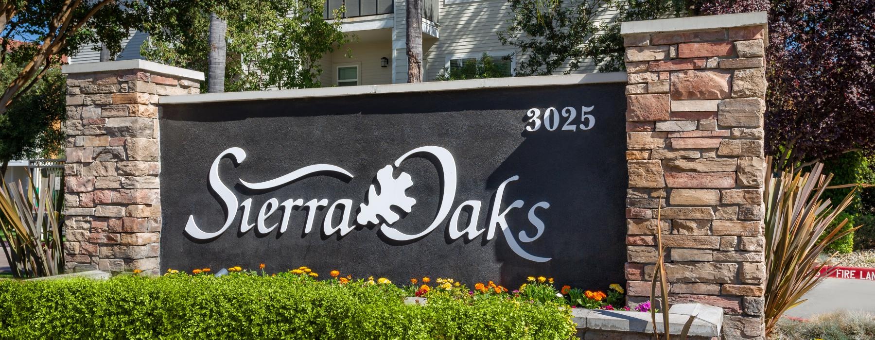 a sign in front of a building